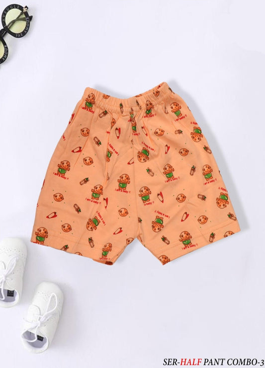 Kid's Cotton Half Pants For Summer